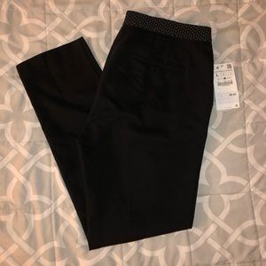 Zara Basic Dress Pants with Elastic Waistband